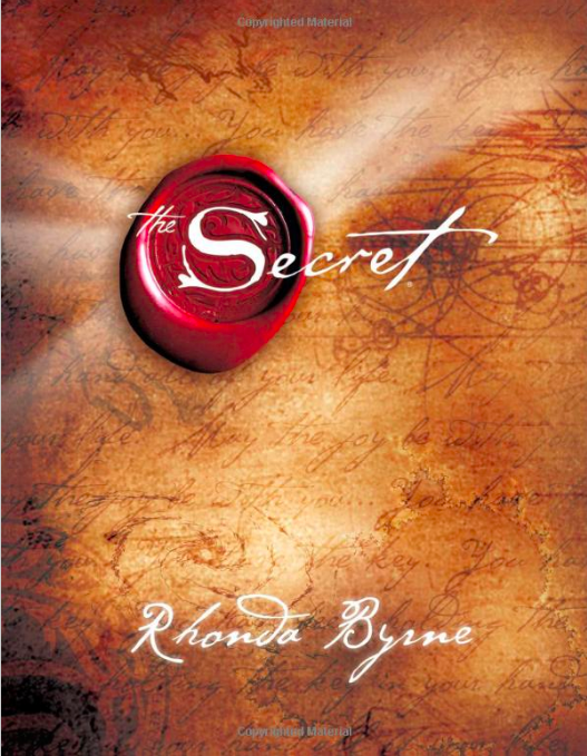 Law of attraction book. The Secret book. 